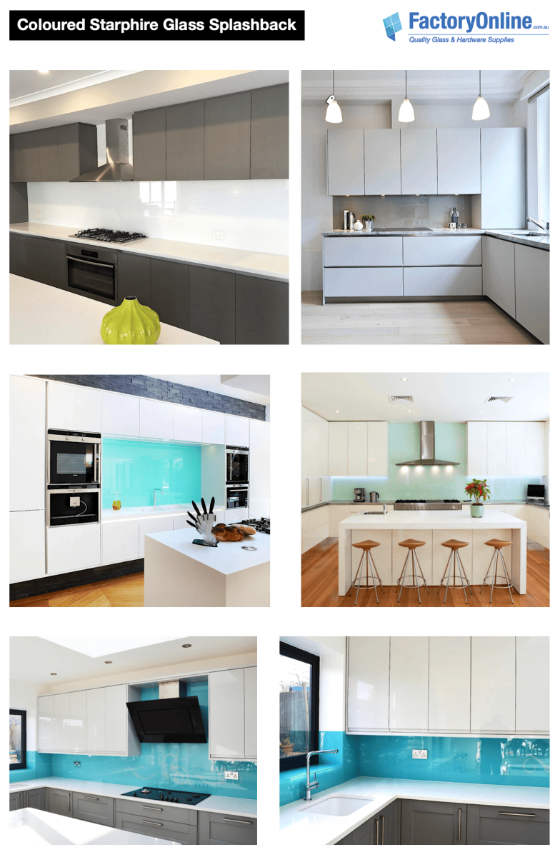 Glass Kitchen Splashback Sydney ultra clear glass