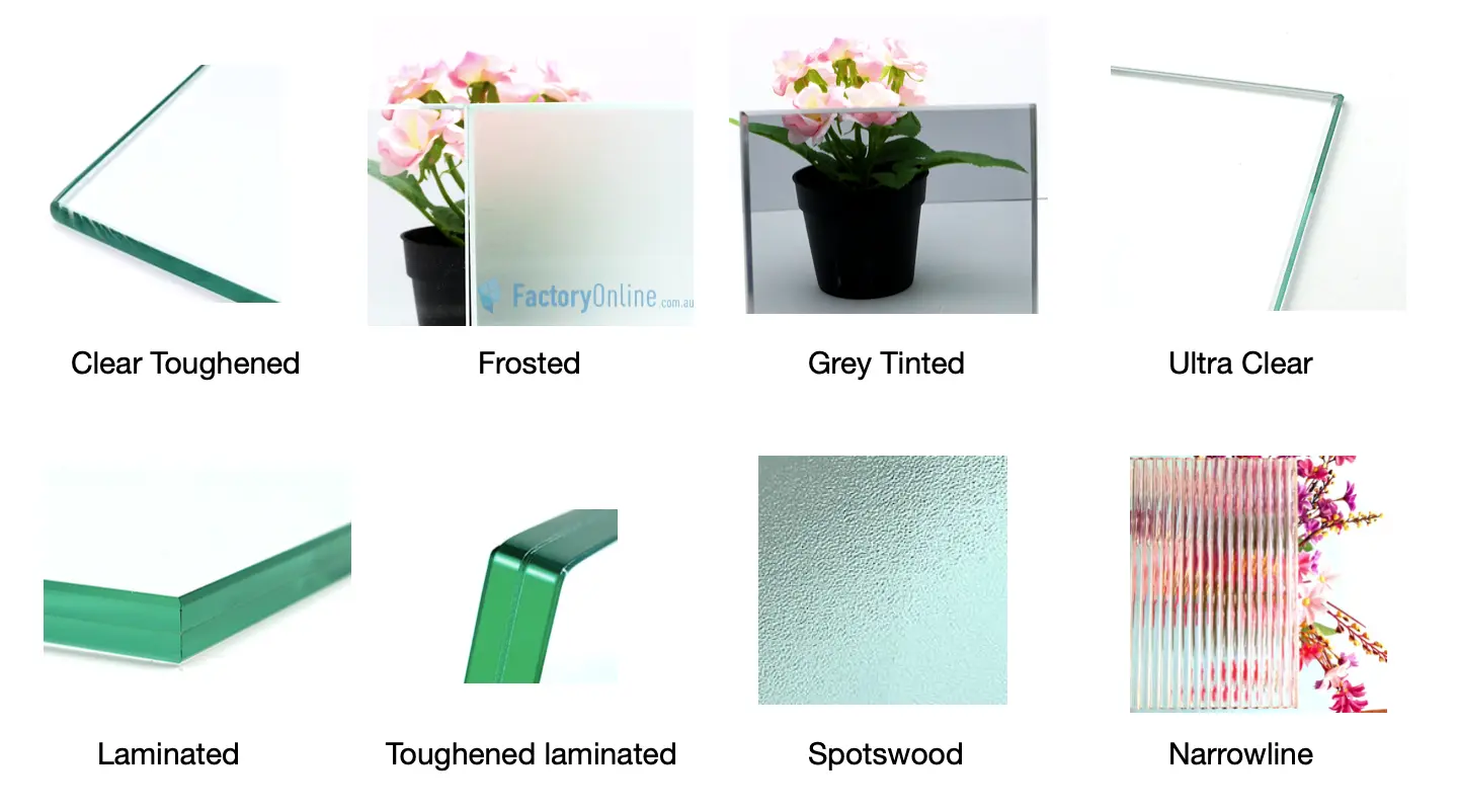 Custom Glass Cut to Size Range