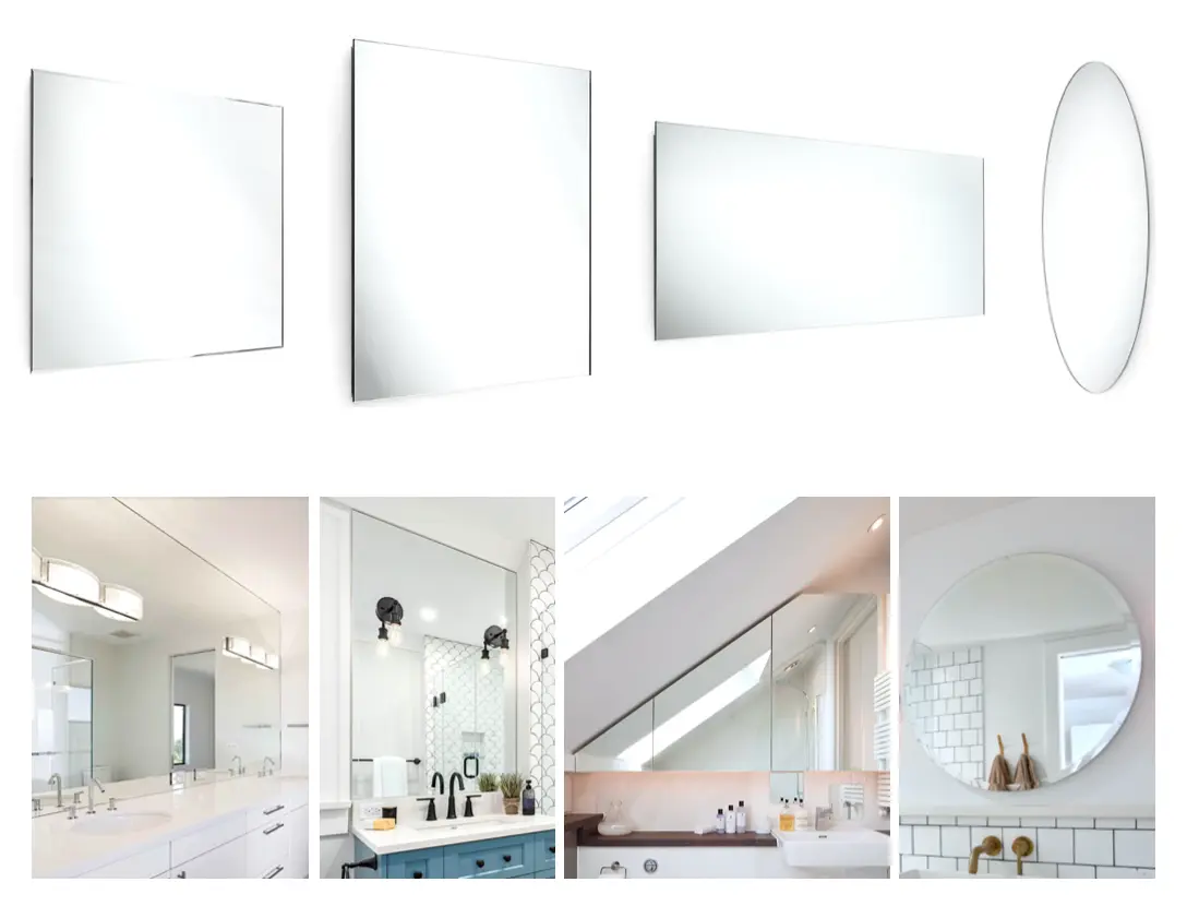 Custom cut-to-size mirrors – Factory Online Glass Sydney & Brisbane