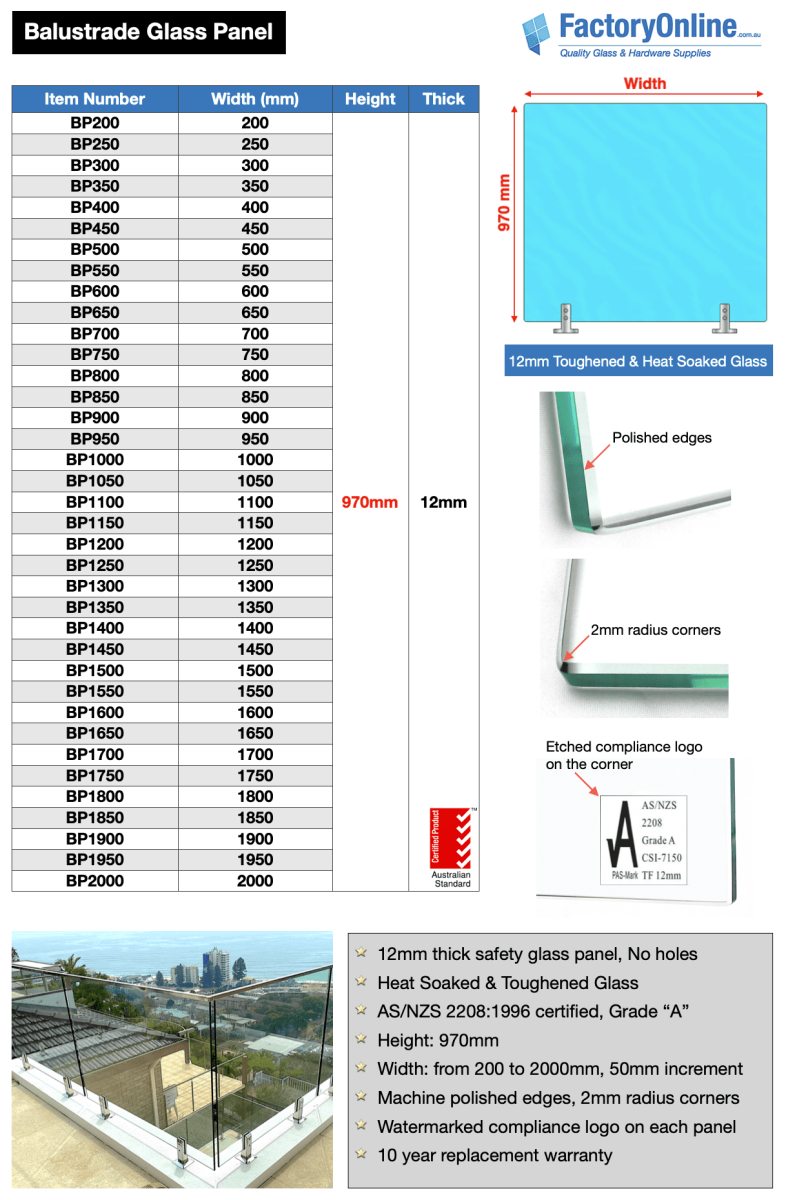 Glass Balustrade Balcony Fence Panels Spigots Fencing Regulations Black Spigot Top Rail Clamp DIY