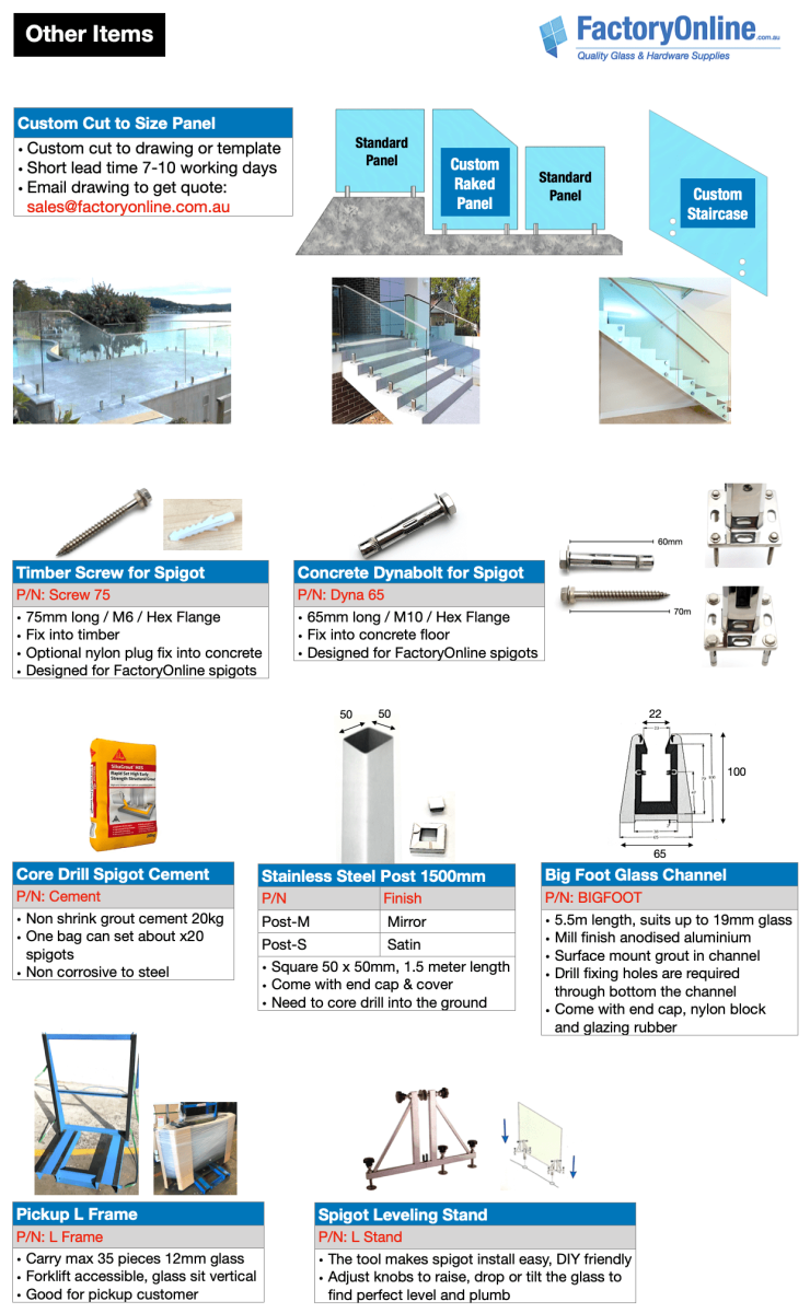 Glass Balustrade Fence Panels Sydney Regulations NSW Spigots Top Rail Hand Railing Deck Balcony DIY