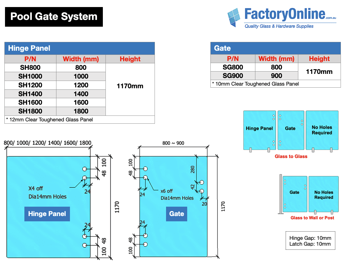 Glass Pool Fencing Sydney Glass Panels Black Spigots Gate Hinges Latch