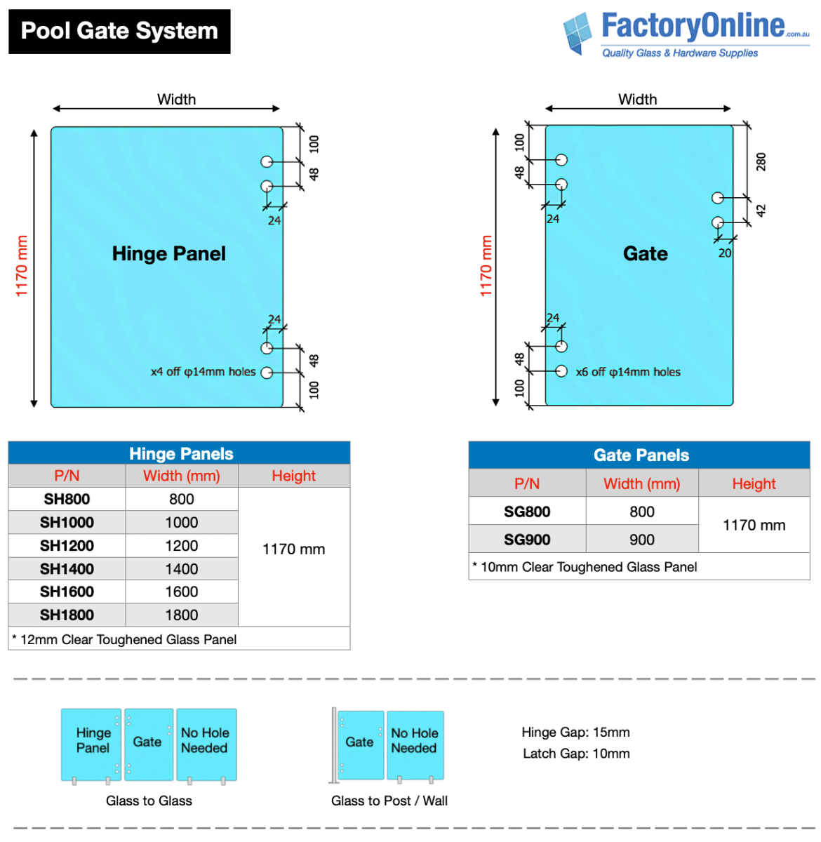 Glass Pool Fencing Sydney Gate Hinges Latch Glass Spigots Panels Black