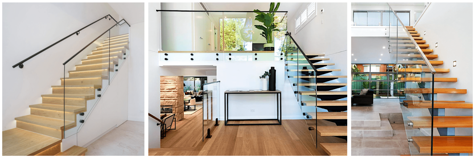 glass staircase balustrade stairs supply in sydney