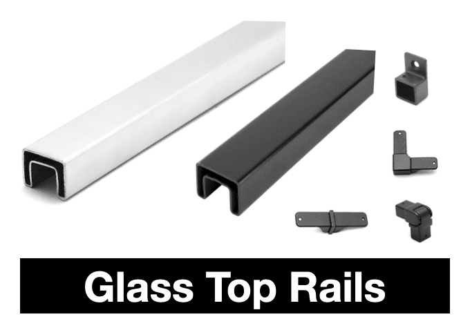 Glass top rail Sydney