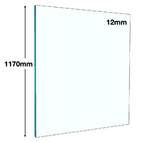 Pool Fence Glass Panels (1170 High)