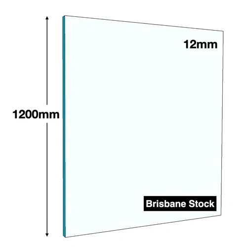 Glass Pool Fencing Panels (1200mm High)
