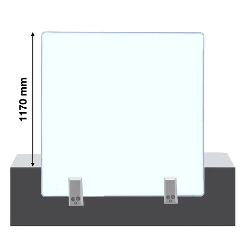 Side Mount Glass Balustrade Panels (1170mm High)